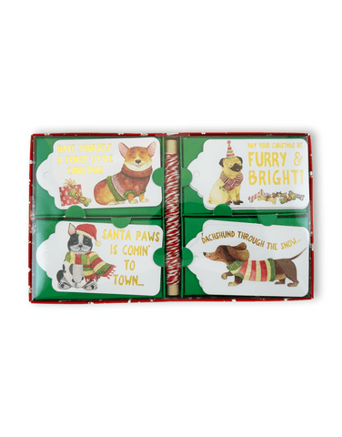 Winter Puppies (12 Count Holiday Gift Tags)