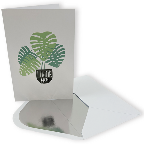 Plant Thank You Note Cards