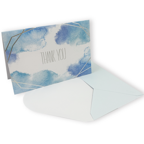 Watercolor Dream Thank You Note Cards
