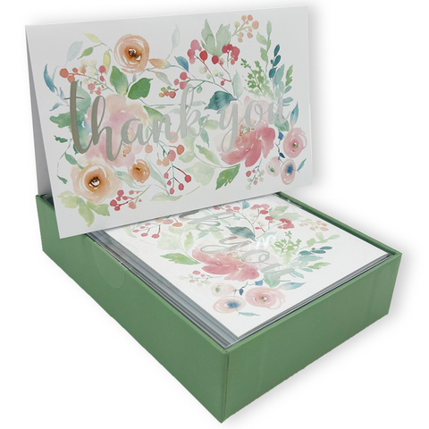 Best Florals Thank You Note Cards
