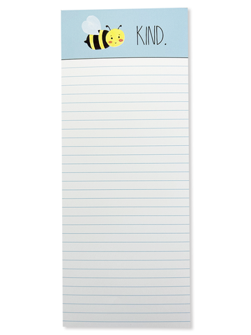 Bee Kind Chunky List Pad