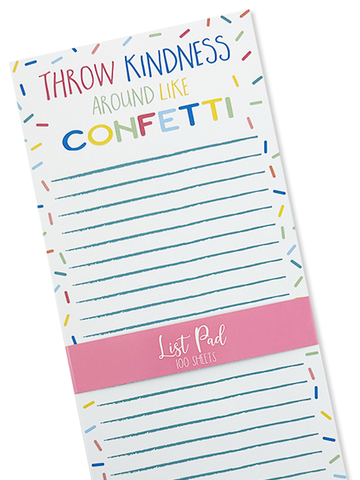 Kind Confetti Chunky List Pad