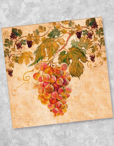 Vineyard Beverage Napkins (40 Count)