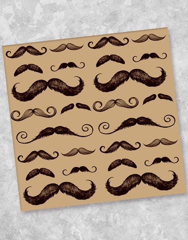 What's Your 'Stache Style? Beverage Napkins (40 Count)