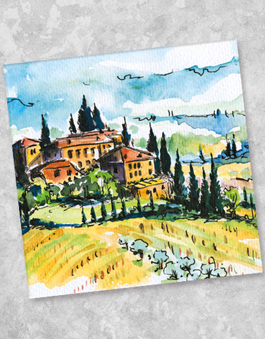 Tuscany Beverage Napkins (40 Count)