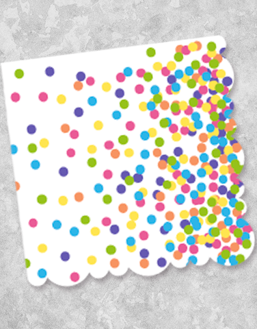 Hooray Dots Luncheon Napkins (20 Count)