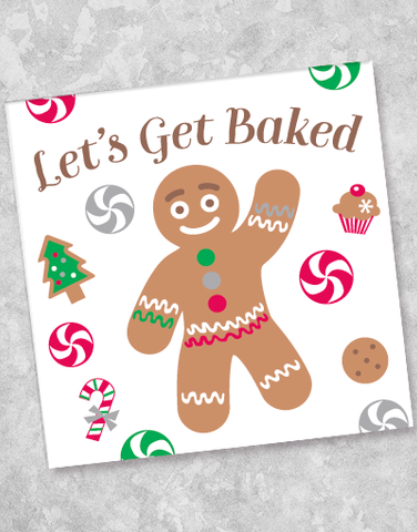 Let's Get Baked Beverage Napkins (40 Count)