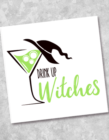 Drink Up Witches Beverage Napkins (40 Count)