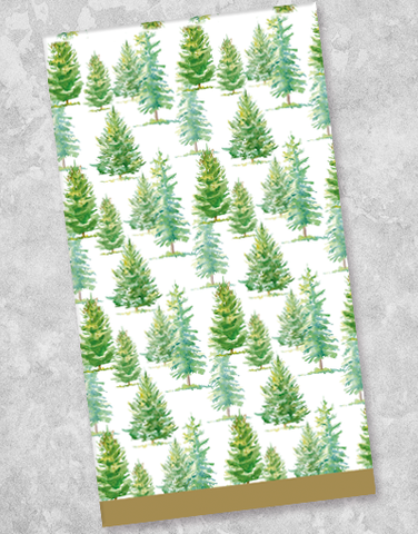 Fresh Forest Guest Towel Napkins (40 Count)