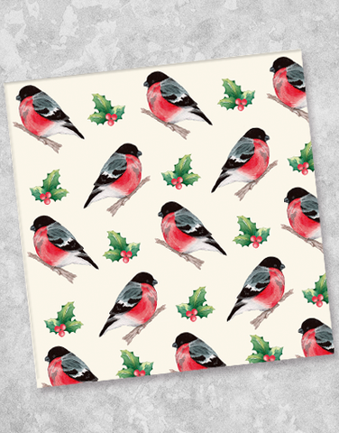 Festive Flock Beverage Napkins (40 Count)