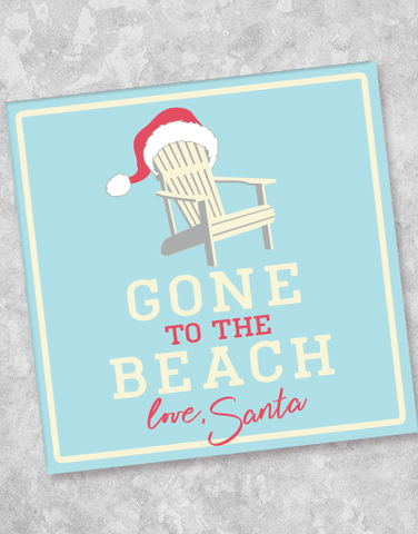 Gone To The Beach Beverage Napkins (40 Count)