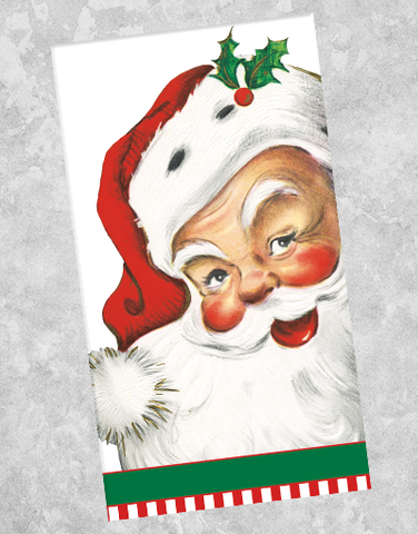 Vintage Santas Guest Towel Napkins (36 Count)