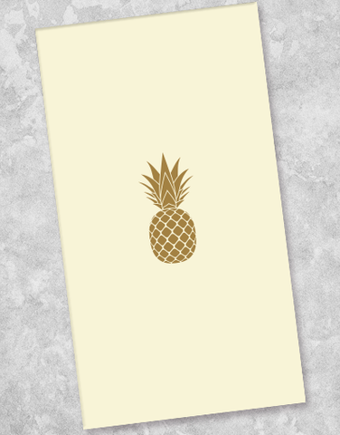 Sweet Pineapple Guest Towel Napkins (40 Count)