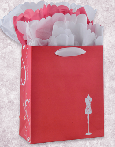 Dressform Coral Gift Bags