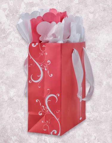 Dressform Coral Gift Bags