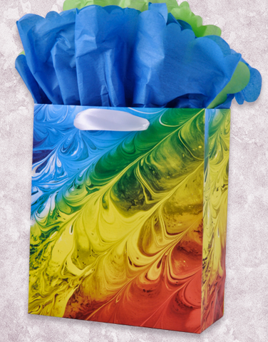 Marble Spectrum Gift Bags