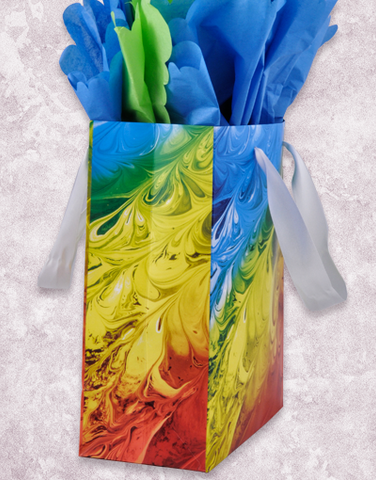 Marble Spectrum Gift Bags