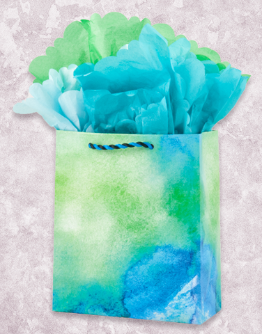 Cool Tones Watercolor (Studio) Gift Bags
