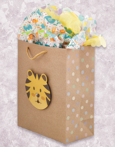 Animal Greetings-Tiger (Garden) Gift Bags