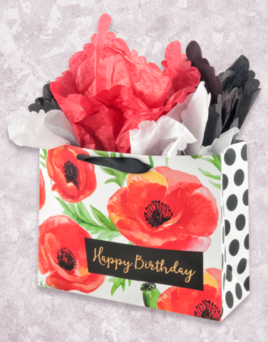 Brilliant Poppies (Market) Gift Bags