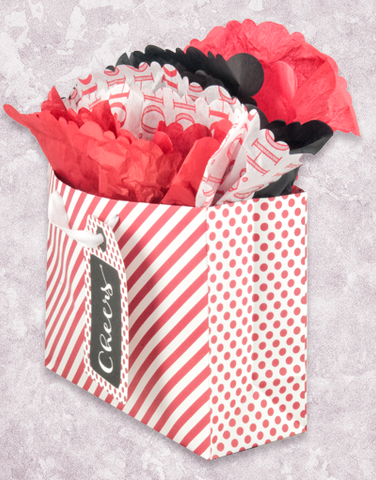 Red & White Stripe (Market) Gift Bags