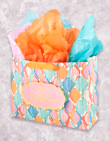 Watercolor Rhombus (Market) Gift Bags