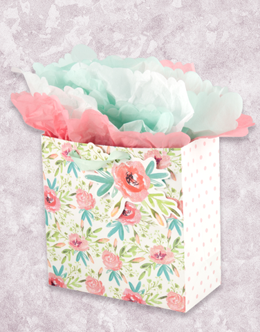 Spring Blooms (Medium Square) Gift Bags