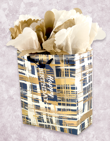 Abstract Plaid (Garden) Gift Bags