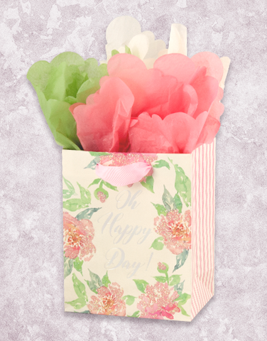 Simple Floral Wishes (Petite) Gift Bags