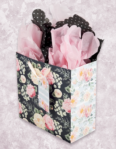 Watercolor Garden (Medium Square) Gift Bags