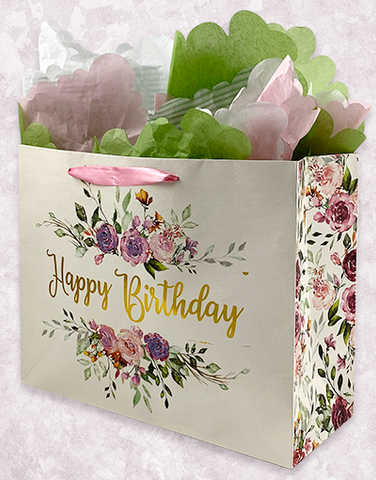 Soft Bouquet Birthday (Market) Gift Bags