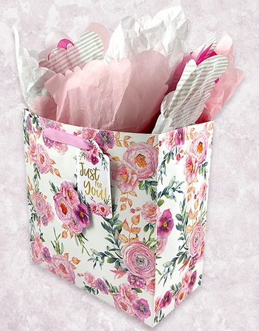Soft Bouquet (Medium Square) Gift Bags