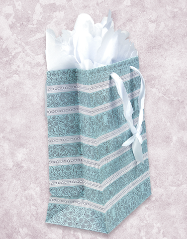 Carefree Paisley Stripe Gift Bags