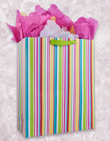 Cabana Stripe Gift Bags