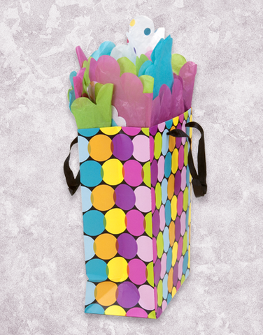 Overlay Dots Gift Bags