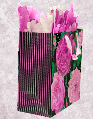 Theatrical Roses (Square Jumbo) Gift Bags