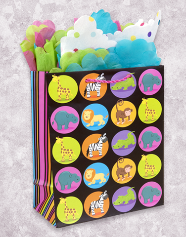 Jungle Animals Gift Bags