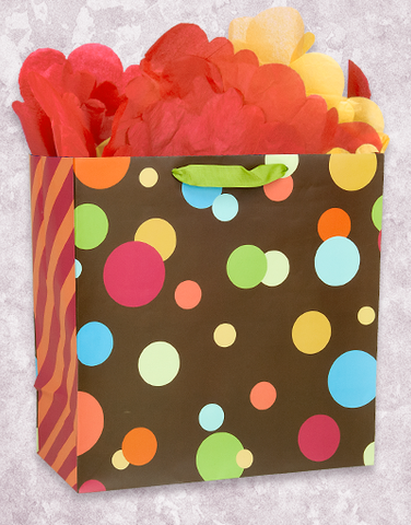 Melting Dots (Square Jumbo) Gift Bags