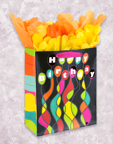 Birthday Balloons Gift Bags