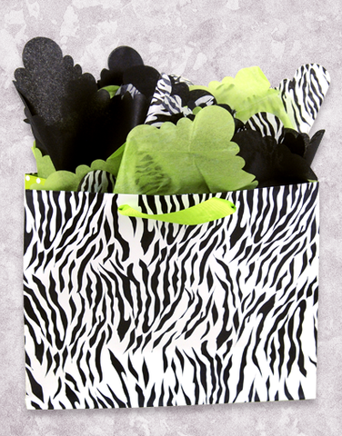 Chic Zebra Gift Bags