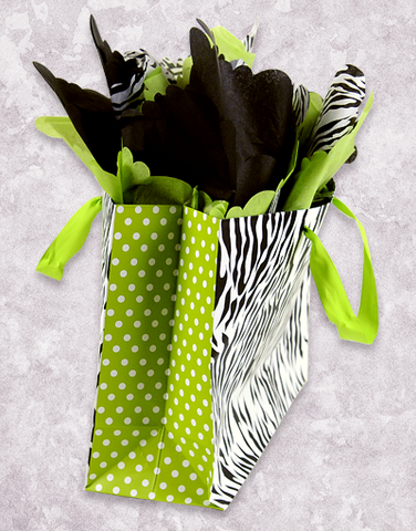 Chic Zebra Gift Bags