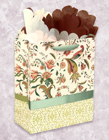 Family Heirloom Floral Gift Bags