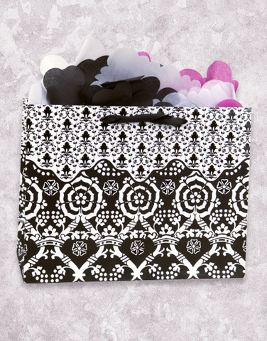 Damask Elegance Gift Bags