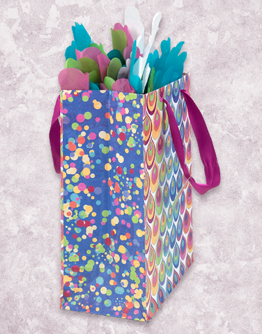 Soft Rainbow Raindrops Gift Bags