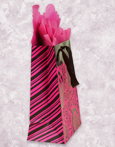 Flowers and Swirls Gift Bags