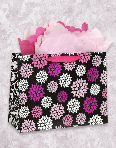 Black Twirl Gift Bags