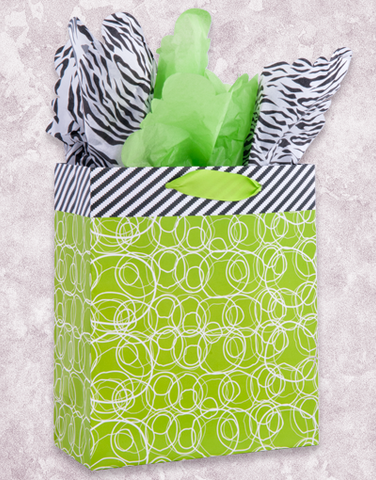 Static Green (Studio) Gift Bags