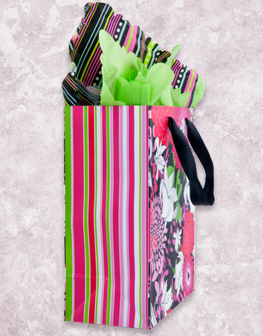 Bold and Graphic Gift Bags