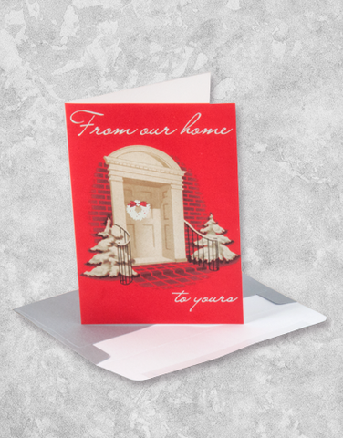 Vintage Red Door (16 Count Boxed Christmas Cards)