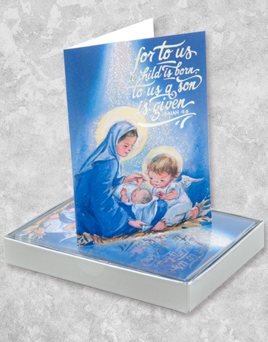 A Child Is Given (15 Count Boxed Christmas Cards)